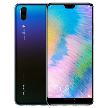 华为 HUAWEI P20全面屏极光闪蝶色