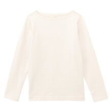 无印良品 MUJI 女式粗棉线长袖T恤 生成色 M