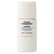 无印良品（MUJI） 自然亲肤粉底液 自然透亮色60ml